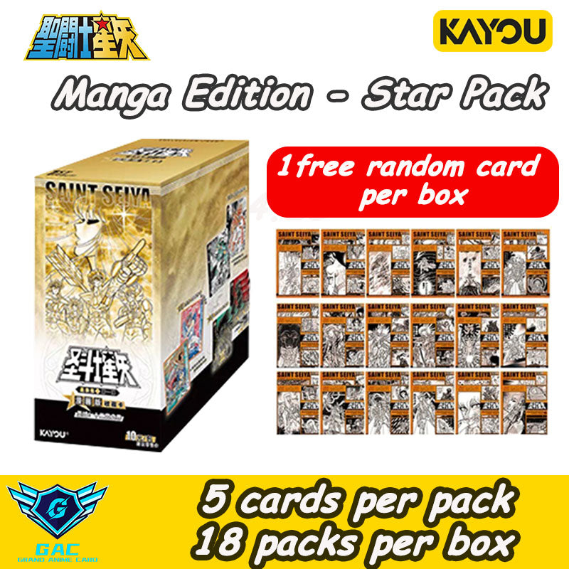 Saint Seiya · Star Treasure (Kayou) — Saint Seiya sigillato originale