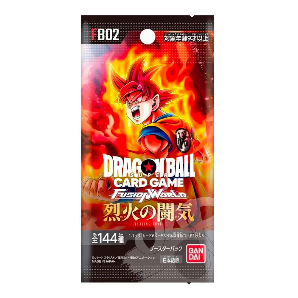 Dragon Ball Fusion World FB02 JAP — Dragon Ball Fusion World sigillato originale