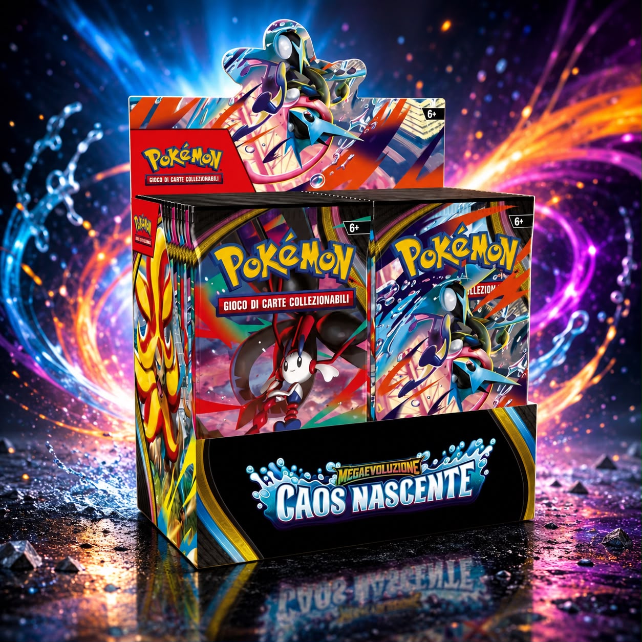 Caos Nascente — Pokémon TCG sigillato originale