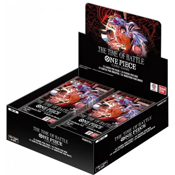 OP-16 · The Time of Battle — One Piece sigillato originale