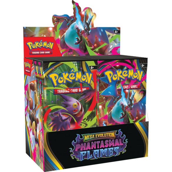 Mega Evolution — Phantasmal Flames — Pokémon TCG sigillato originale